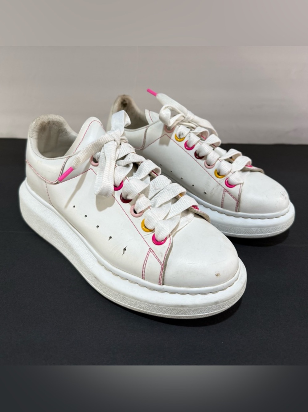 Alexander McQueen platform sneakers wos sz 37 D